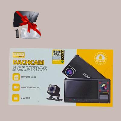 داش كام ٣ كاميرات + مظلة زجاج امامي