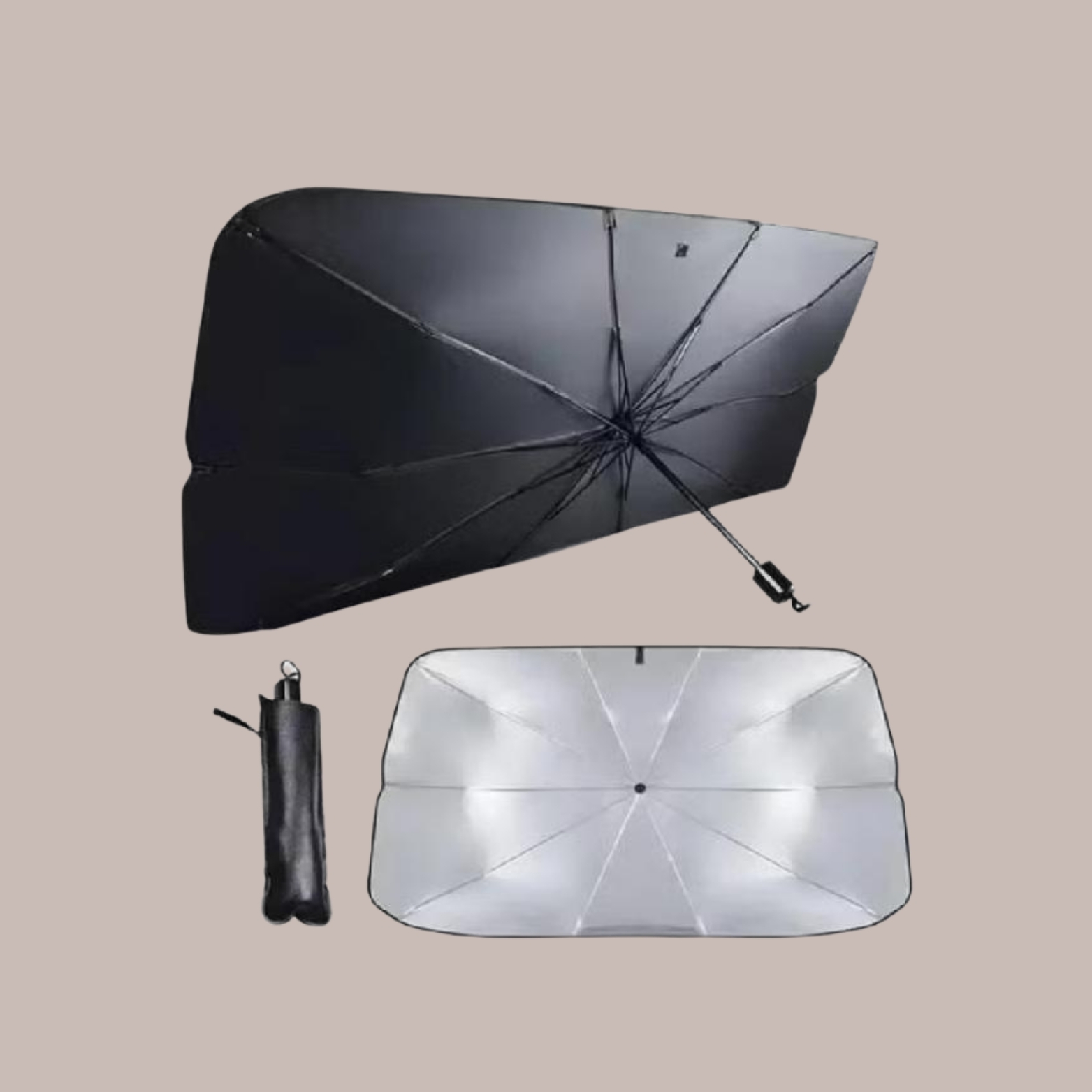مظلة زجاج سيارة امامي